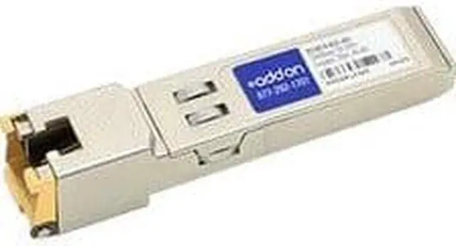 Alt view image 6 of 6 - HP 813874-B21 COMP TAA SFP+ RJ-45 XCVR