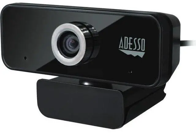 Alt view image 19 of 20 - Adesso CyberTrack 6S Webcam 8 Megapixel 30 fps USB 2.0 CYBERTRACK6S