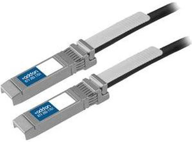 Alt view image 2 of 3 - AddOn ADD-SHPASIB-PDAC3M 9.84 ft. Cat Twinaxial Black Network Ethernet Cable