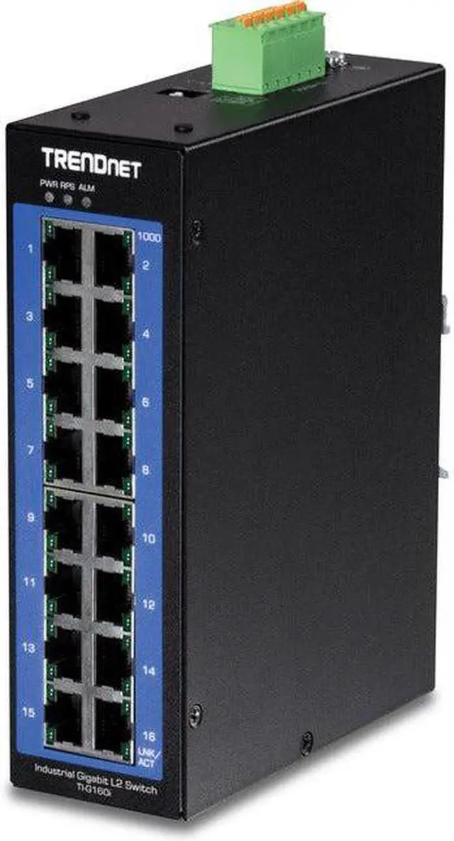 Alt view image 3 of 3 - 16 Port Industrial Gig. Switch