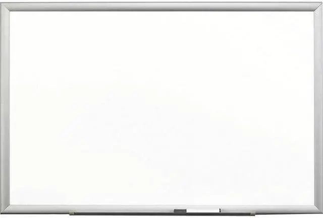 Alt view image 12 of 12 - 3M MMMDEP3624A Porcelain Marker Board- Steel Backed- 3ft.x2ft.- Aluminum