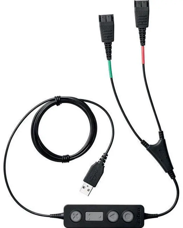 Alt view image 5 of 8 - Jabra Link 265 Usb-Qd Training Cable