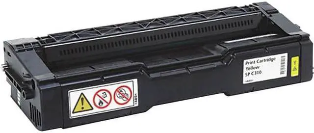 Alt view image 9 of 9 - Ricoh SP-C310HA Yellow Toner Cartridge