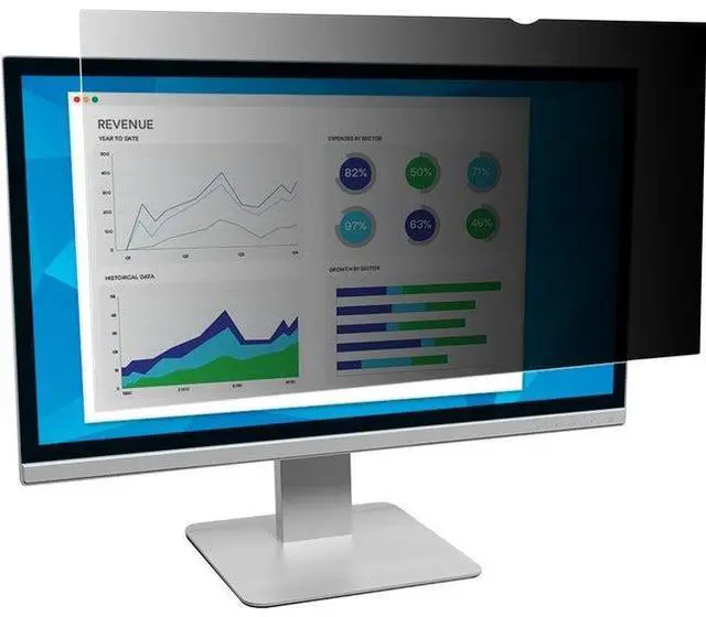 Alt view image 5 of 5 - 3M PF195W1B Privacy Filter for 19.5 in. Widescreen Monitor