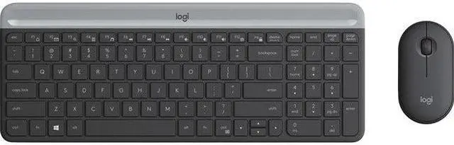 Alt view image 20 of 20 - Logitech MK470 Slim Wireless Combo 920009437