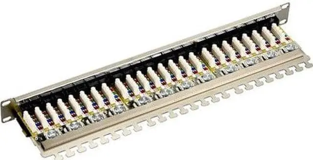 Alt view image 6 of 9 - BLACK BOX JPS60A-24 PATCH PANEL - CAT6, SHIELDED, 1U, 24-PORT, GSA, TAA, 45 DAY STANDARD RETURN POLI