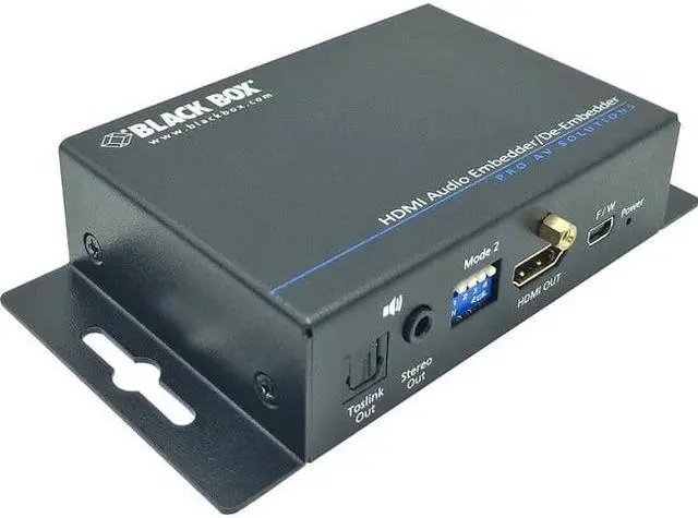 Alt view image 5 of 5 - AUDIO EMBEDDER/DE-EMBEDDER HDMI