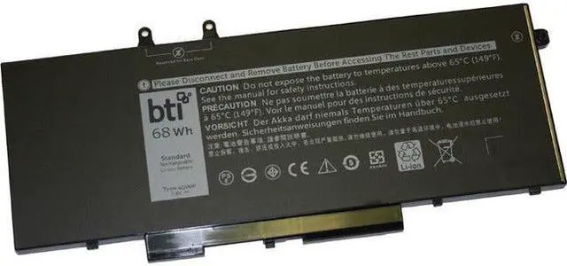 Alt view image 6 of 9 - BTI Battery for PRECISION M3540 LATITUDE 5400/5500 4GVMPBTI