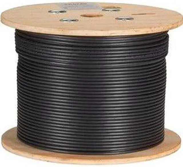 Alt view image 4 of 5 - Black Box CAT6A Bulk Cable Stranded UTP 650 MHz CM PVC PoE 1000 ft
