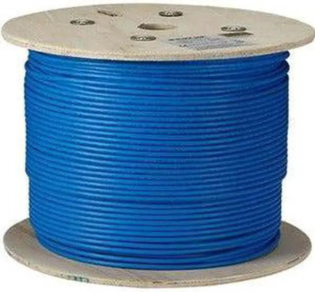 Alt view image 5 of 6 - Black Box 1000ft Cat6A Stranded UTP 650 MHz CM PVC Bulk Cable C6ABC50STRBL1000