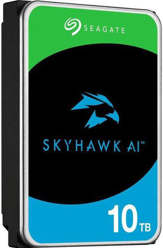 Alt view image 4 of 11 - seagate skyhawk ai 10tb video internal hard drive hdd - 3.5 inch sata 6gb/s 256mb cache for dvr nvr security camera system with in-house rescue services (st10000ve001)