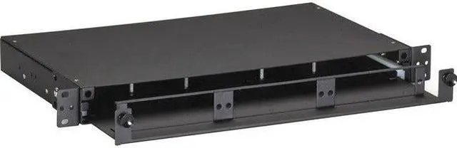Alt view image 4 of 4 - Black Box Rackmount Fiber Shelf with Pull-Out Tray 1U JPM427AR2