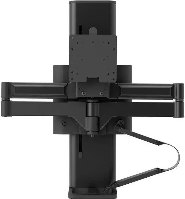 Alt view image 6 of 9 - Ergotron TRACE Desk Mount for Monitor LCD Display Matte Black 45630224
