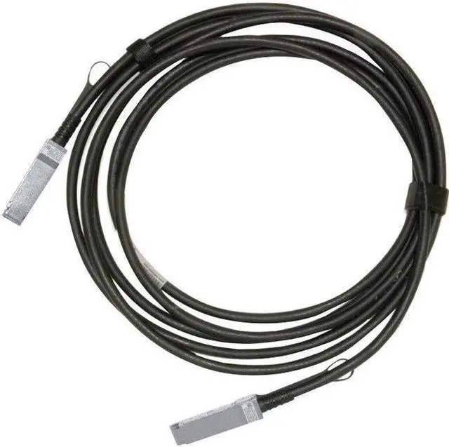 Alt view image 5 of 10 - Mellanox Passive Copper cable, IB EDR, up to 100Gb/s, QSFP28, 3m, Black, 26AWG