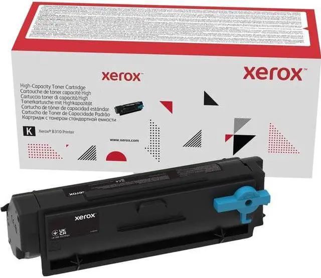 Alt view image 6 of 16 - xerox genuine b310 black high capacity toner -cartridge (8,000 pages) -006r04377