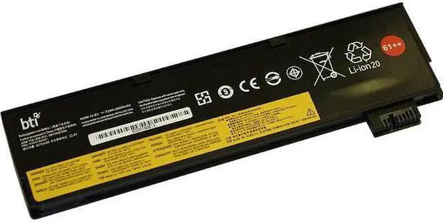 Alt view image 7 of 7 - LI-POLYMER BATTERY FOR LENOVO THINKPAD T470 T570 T480 T580 25 SPECS: 10.8V, 6600