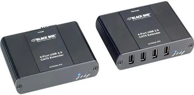 Alt view image 8 of 12 - USB 2.0 EXTENDER CATX 4-PORT