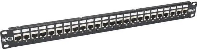 Alt view image 7 of 10 - TRIPP LITE CONNECTIVITY N254-024-SH-6A 24PORT 1U CAT6A PATCH PANEL