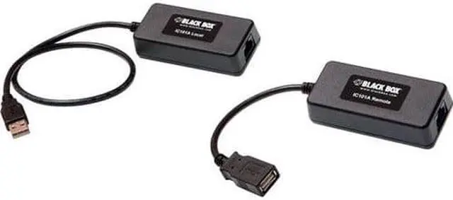 Alt view image 7 of 7 - Black Box USB 1.1 CAT5 Extender 1-Port