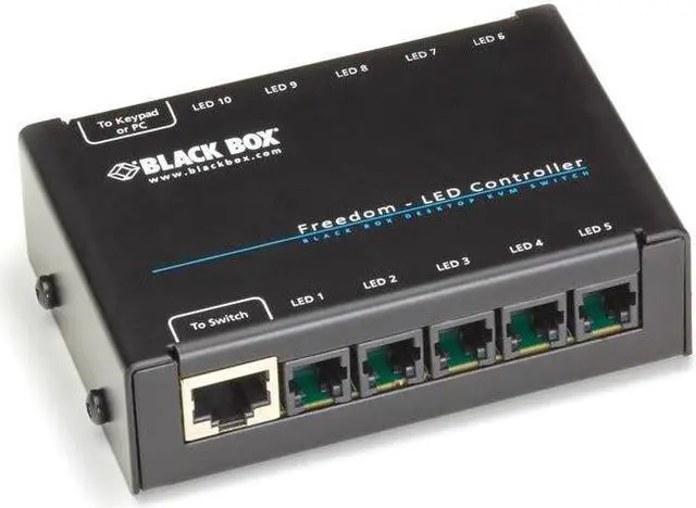 Alt view image 17 of 19 - Black Box ServSwitch Freedom LED Monitor Identification Kit