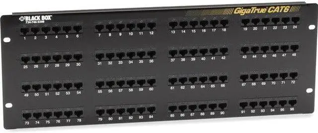 Alt view image 3 of 7 - Black Box JPM614A-R7 Patch Panel