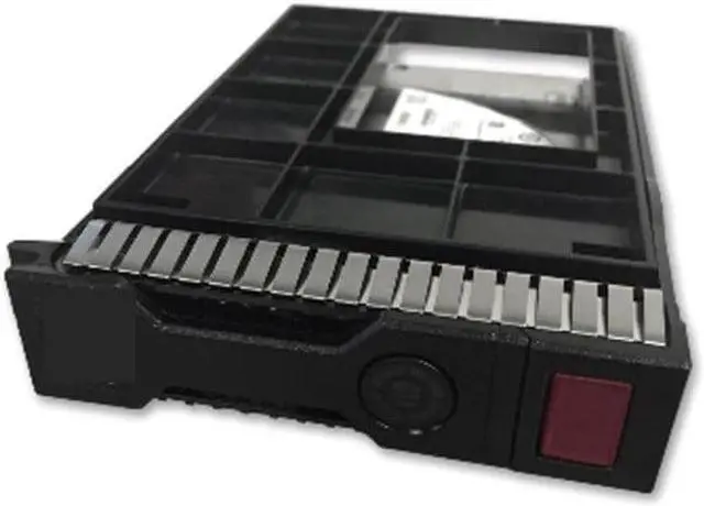Alt view image 7 of 9 - HPE 1.92 TB Solid State Drive - SATA (SATA/600) - 2.5" Drive in 3.5" Carrier - Mixed Use - 3.5 DWPD - Internal