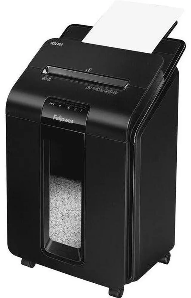 Alt view image 16 of 20 - Fellowes Auto Feed Micro-Cut Shredder, 100 Auto/10 Manual Sheet Capacity 4629001
