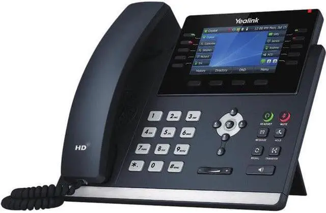 Alt view image 11 of 15 - Yealink SIP-T46U Unified Firmware Enhanced SIP Phone