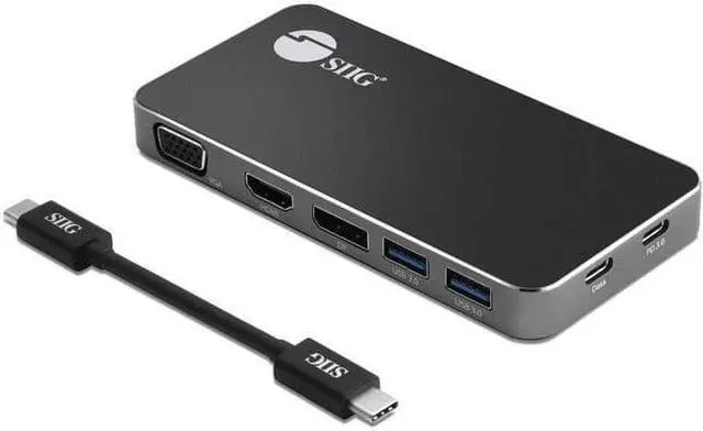 Alt view image 13 of 20 - USB-C MST VIDEO TRAVEL DOCKING