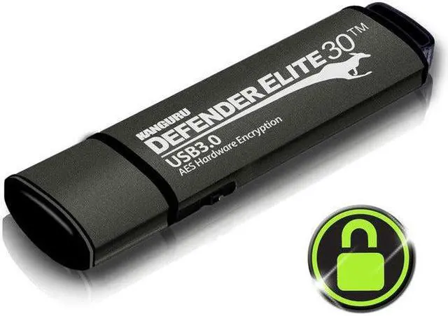 Alt view image 5 of 11 - Kanguru Defender Elite Encrypted Flash Drive