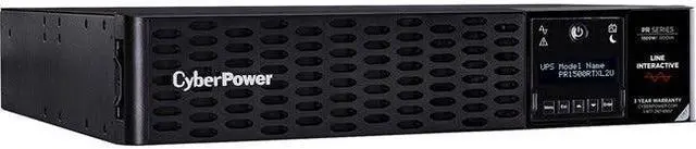 Main image of CyberPower Smart App Sinewave UPS Series PR1500RTXL2U 1500 VA 1500 Watts 8 Outlets UPS