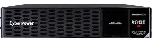 Alt view image 8 of 18 - CyberPower BP48VP2U02 Extended Battery Modules - 48 VDC / 70 A - 12 V / 9 Ah Sealed Lead-Acid Battery