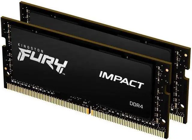 Alt view image 9 of 10 - Kingston FURY Impact 32GB (2x16GB) 2666MHz DDR4 CL15 Laptop Memory Kit of 2 KF426S15IB1K2/32