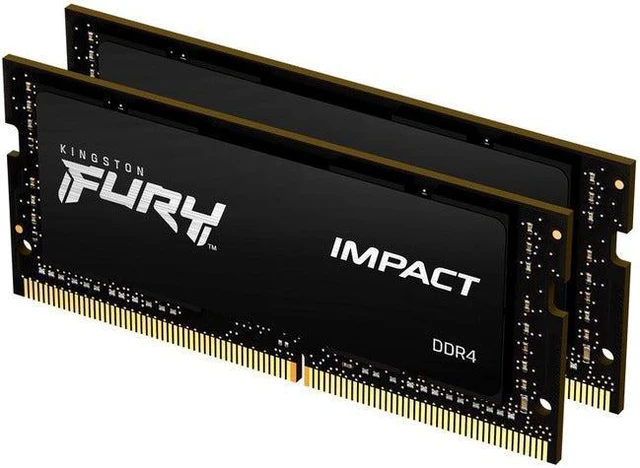 Alt view image 7 of 7 - 64GB Kingston Technology Fury Impact 2933MHz DDR4 SO-DIMM Dual Memory Kit (2 x 32GB)