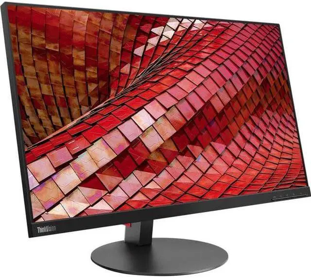 Alt view image 6 of 20 - Lenovo ThinkVision T27i-10 27" Full HD 1920 x 1080P 75Hz VGA DisplayPort HDMI USB 3.0 Widescreen LED Backlit IPS Monitor Height Adjustable, Pivot, Swivel and Tile