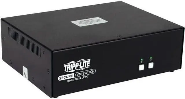 Alt view image 16 of 20 - Tripp Lite 2-Port NIAP PP3.0-Certified DisplayPort KVM Switch B002ADP2A2