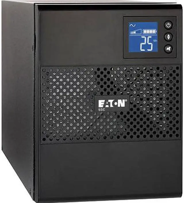 Alt view image 6 of 15 - Eaton 5SC1500 5SC UPS 1500 VA 1080 Watt 120V Line-Interactive Battery Backup Tower USB - Tower - 5 Minute Stand-by - 110 V AC Input - 8 x NEMA 5-15R -