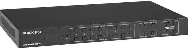 Main image of Black Box Video Matrix Switcher - HDMI 2.0