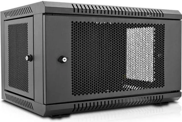 Alt view image 15 of 20 - 6U RACK WALL MOUNT ENCLOSURE