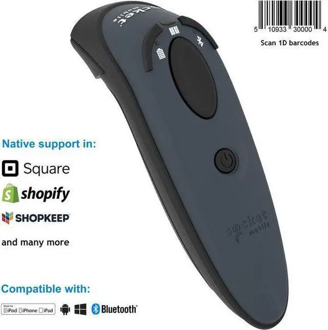 Alt view image 5 of 14 - durascan d730, 1d laser barcode scanner, gray
