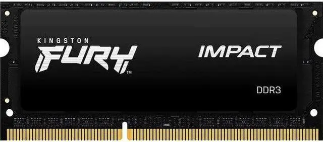 Alt view image 8 of 10 - 8GB Kingston Technology FURY Impact 1866MHz DDR3L SO-DIMM Memory Module (1 x 8GB)