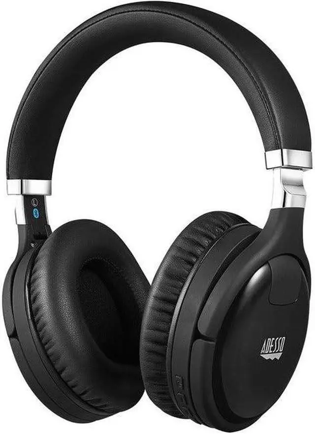 Alt view image 18 of 20 - Adesso Xtream Active Noise Canceling Bluetooth Gaming Headset Black (XTREAM P600)