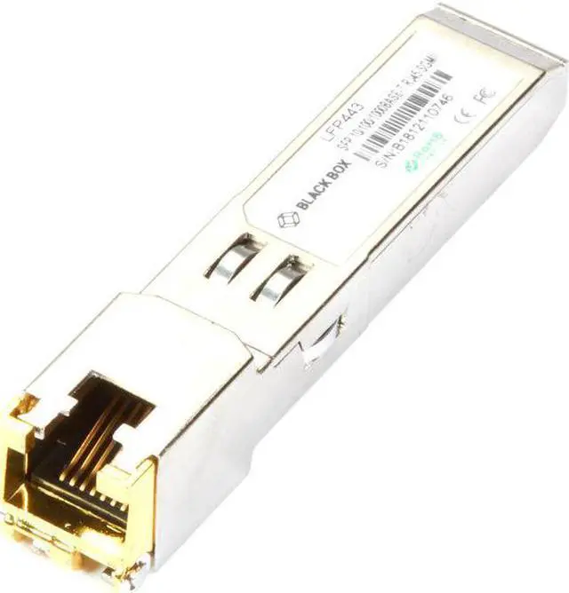 Alt view image 4 of 11 - Black Box LFP440 SFP mini-GBIC Module LFP443