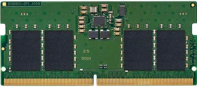 Alt view image 6 of 6 - Kingston 8GB 262-Pin SODIMM DDR5 4800 CL40 SDRAM (PC5-4800) Memory Model KVR48S40BS6-8