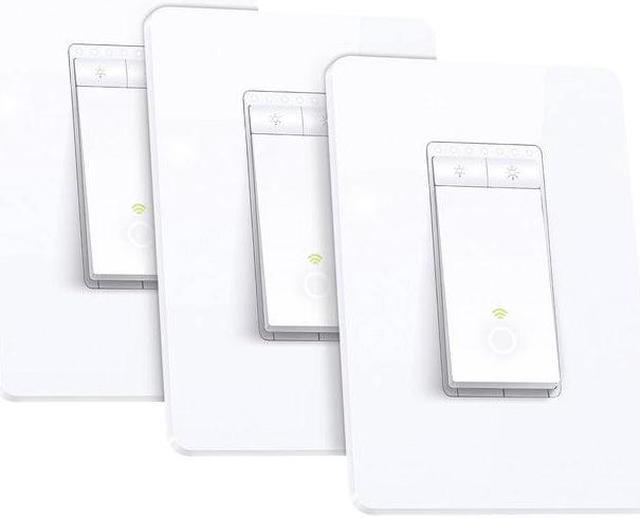 Alt view image 7 of 8 - Kasa Smart Dimmer Switch HS220P3, Single Pole, Needs Neutral Wire, 2.4GHz Wi-Fi Light Switch Works with Alexa and Google Home, UL Certified,, No Hub Required, 3-Pack