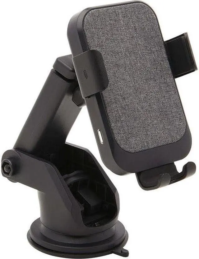 Alt view image 12 of 20 - Tripp Lite Wireless Car Charger 15W USB C w/ Windshield Dash Phone Holder