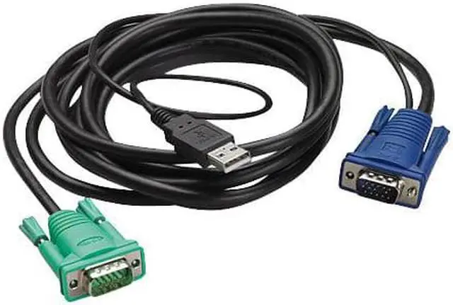 Alt view image 3 of 5 - APC SCHNEIDER ELECTRIC IT USA AP5821 6FT USB INTEGRATED LCD KVM