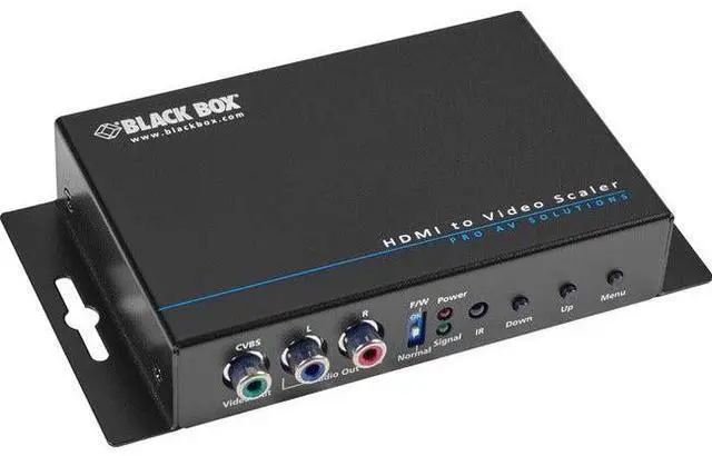 Alt view image 5 of 5 - Black Box HDMI to Analog Video Converter and Scaler