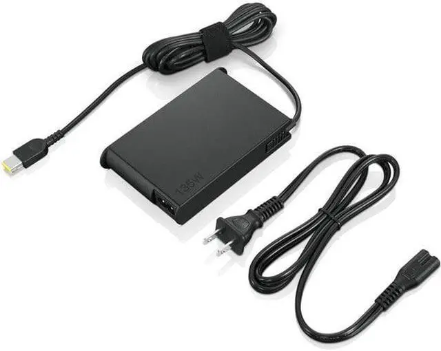 Alt view image 8 of 11 - Lenovo Slim 135W AC Adapter (Slim-tip) - American Standard Plug, GB