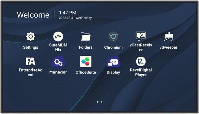 Alt view image 12 of 20 - ViewSonic CDE4330 43" 4K UHD Wireless Presentation Display 24/7 Commercial Display with Portrait Landscape, USB C, Wifi/BT Slot, RJ45 and RS232